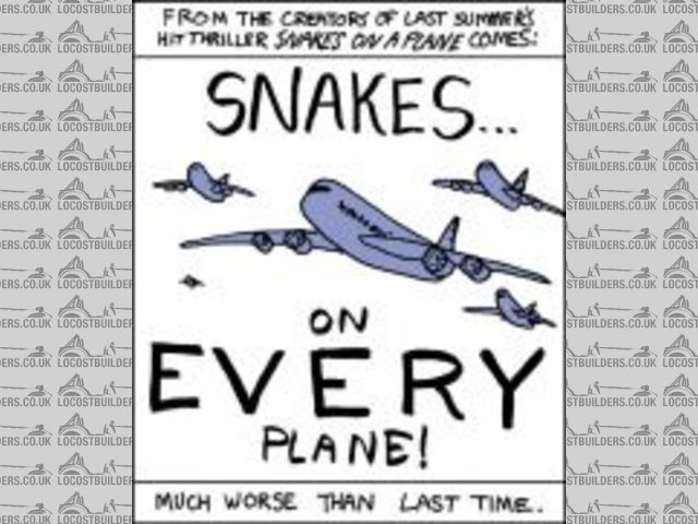 Snakes on a plane !